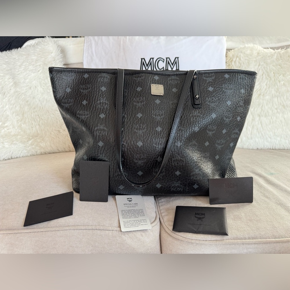 MCM Black Women's Tote Bag